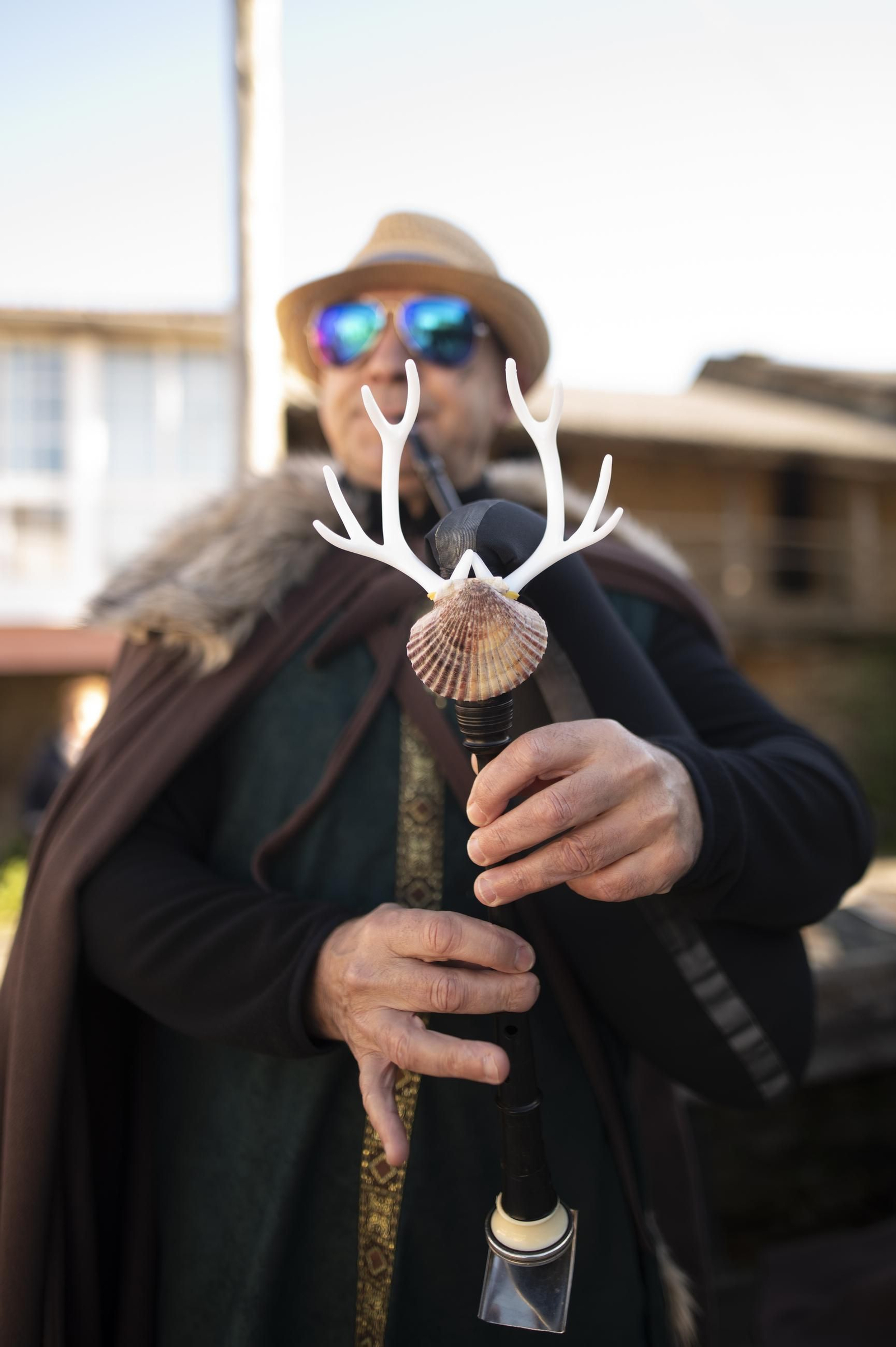 Galería | La música y el color de los Vellarróns en el Entroido de Riós