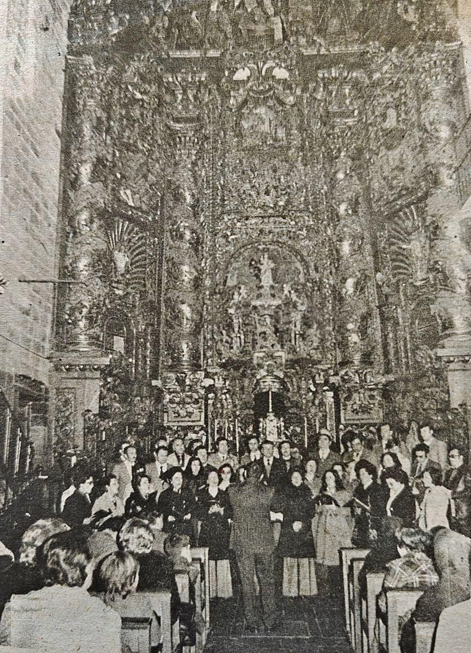 Actuación de la coral en su último concierto en Celanova.