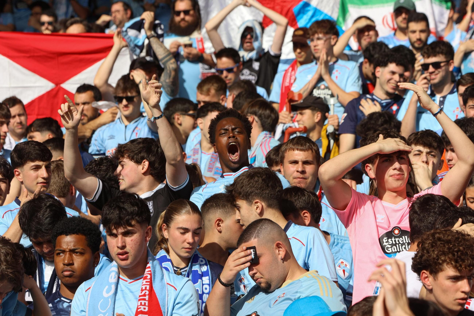 Galería | La goleada del Friburgo puso fin al sueño europeo del Celta