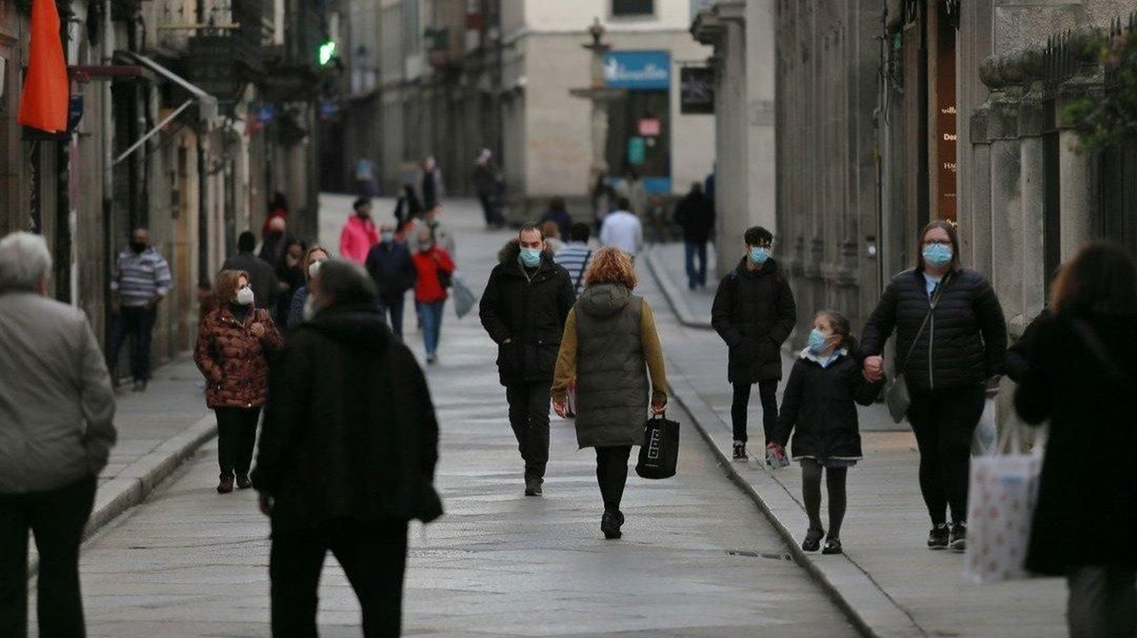 Ambiente en Ourense en una imagen de archivo.