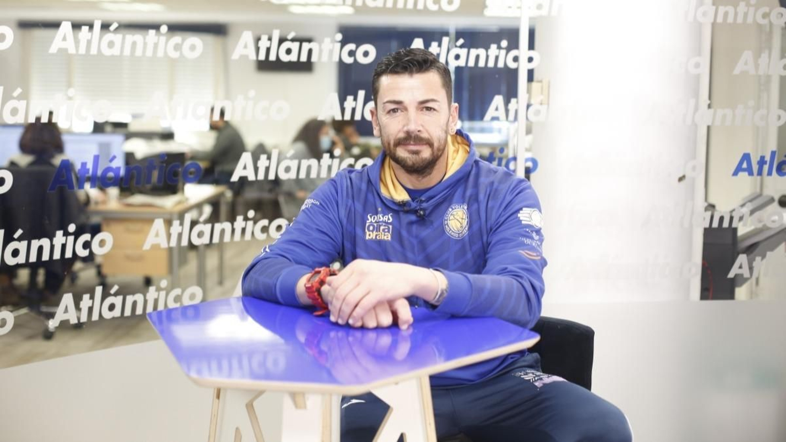 Pablo Parga visitó la redacción de Atlántico e hizo balance del curso.