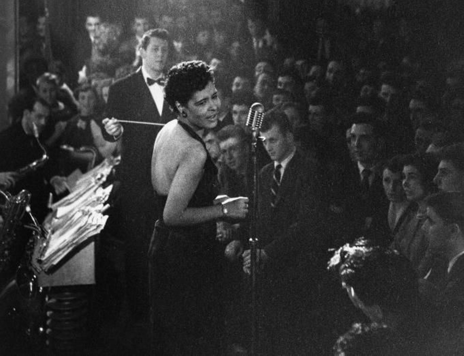Billie Holiday, en el Café Society.