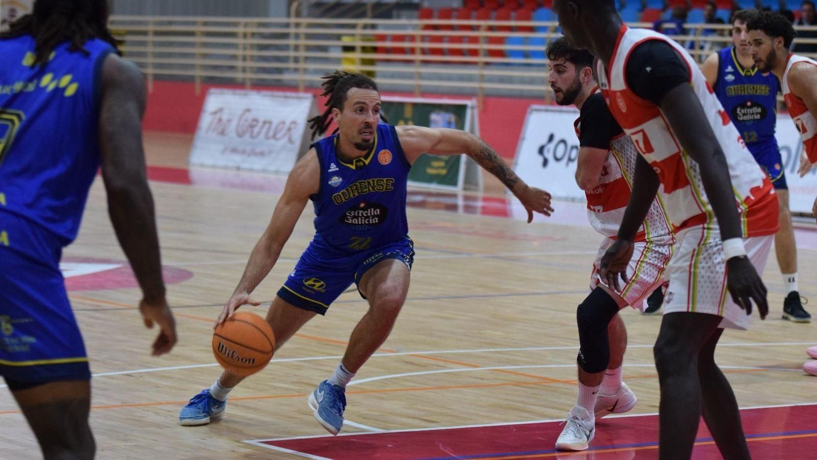 Kalscheur, durante el partido en Logroño