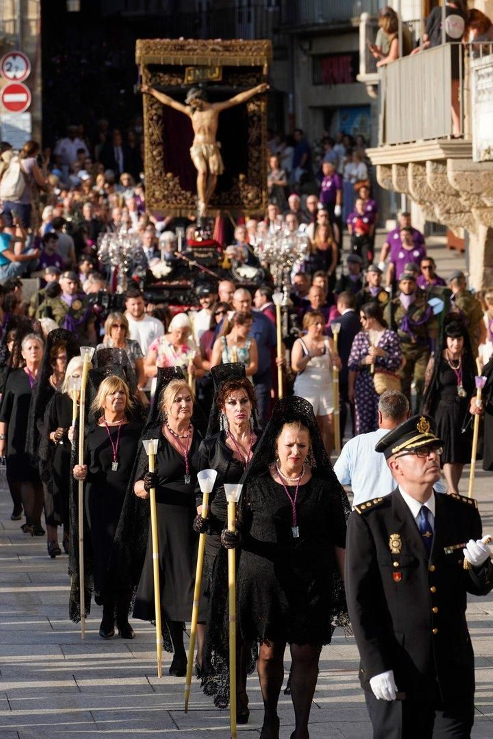 Procesión del Cristo de la Victoria de Vigo.