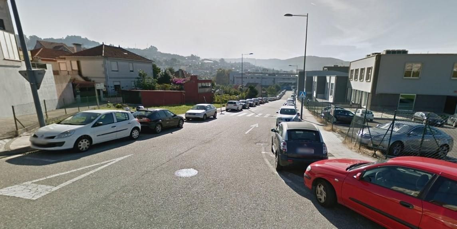 La calle Barxa do Covelo