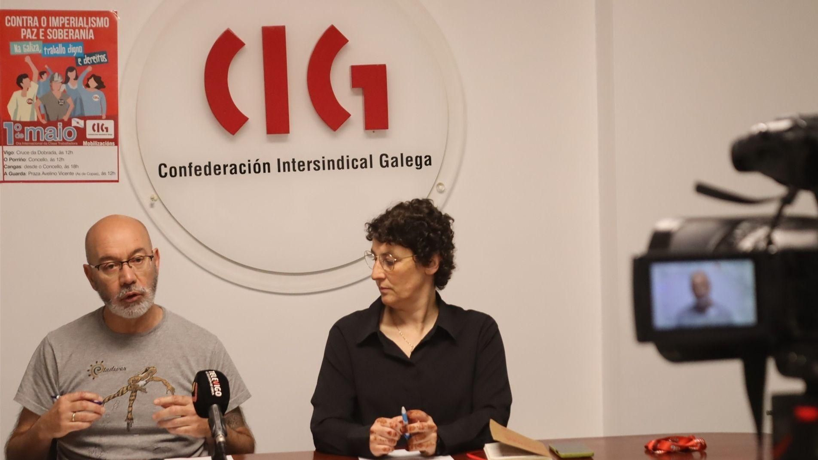 Alberto Gonçalves y Ester Mariño