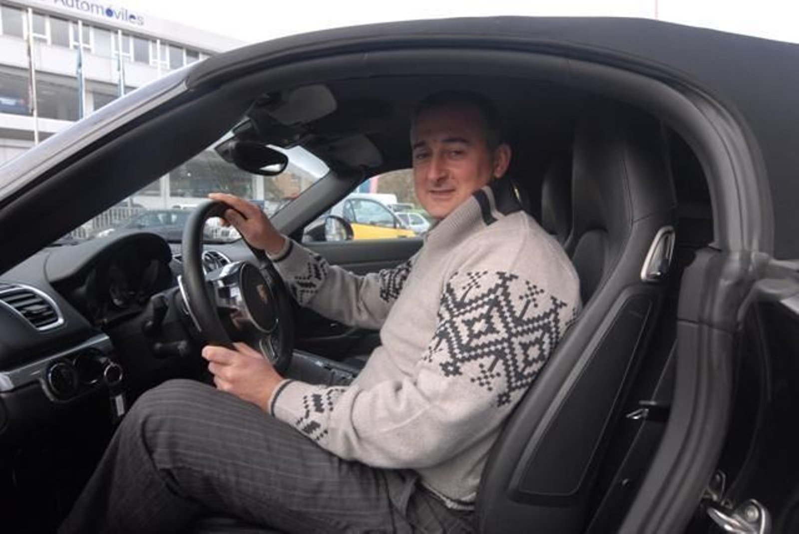 El gusto de conducir un Porsche