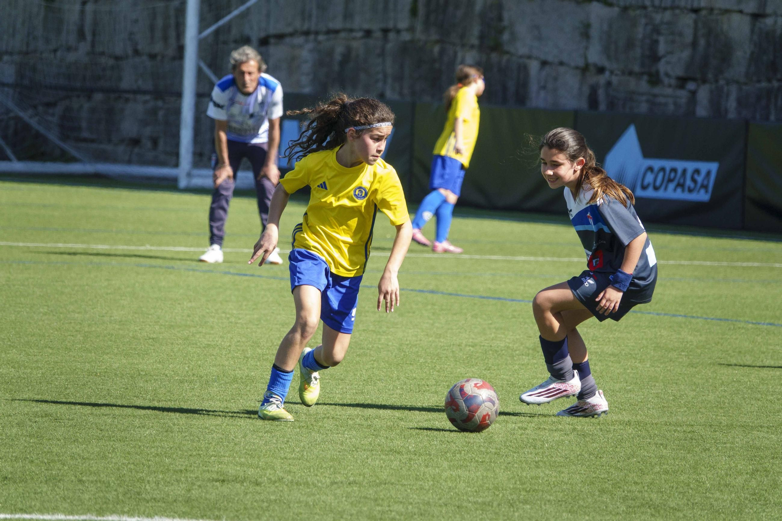 Galería | El fútbol femenino se cita en A Madroa para la II Copa Máis Enerxía