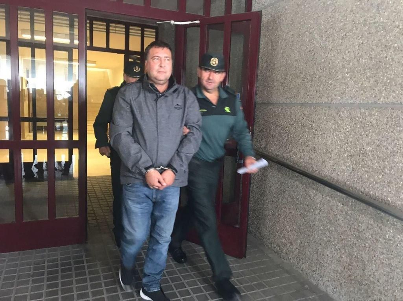 Miguel Ángel M.N., el día en que pasó a disposición judicial.