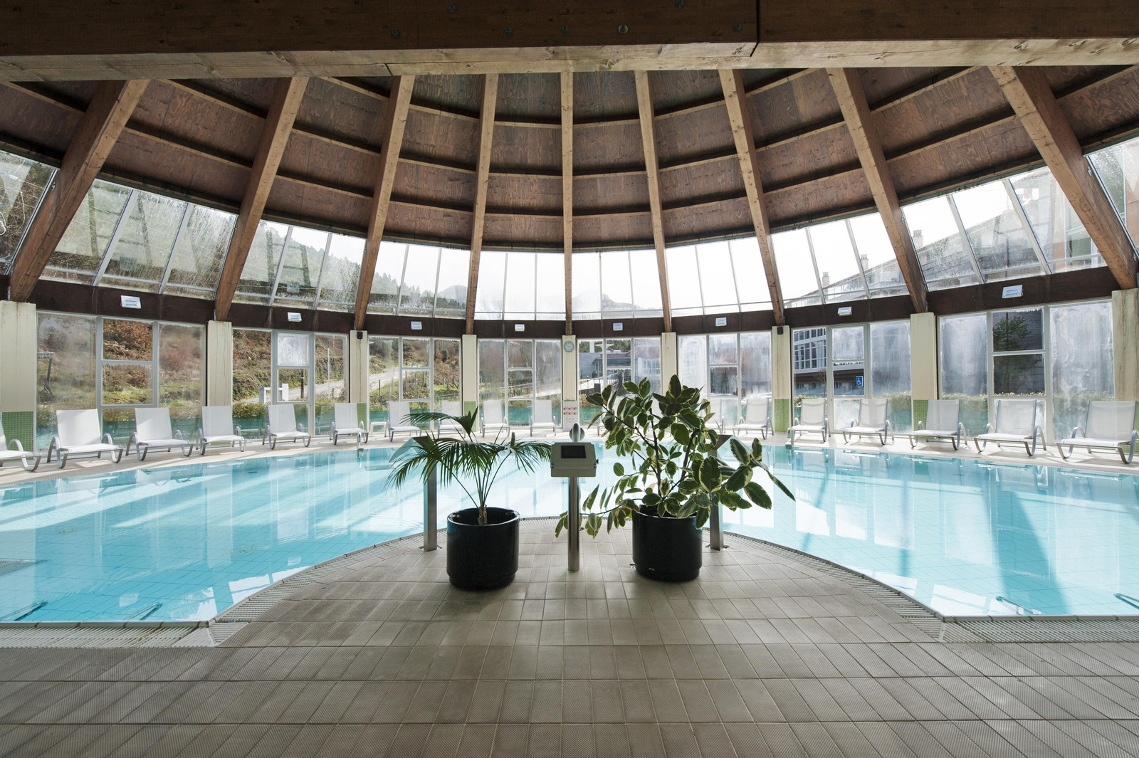 Piscina del Balneario de Lobios.