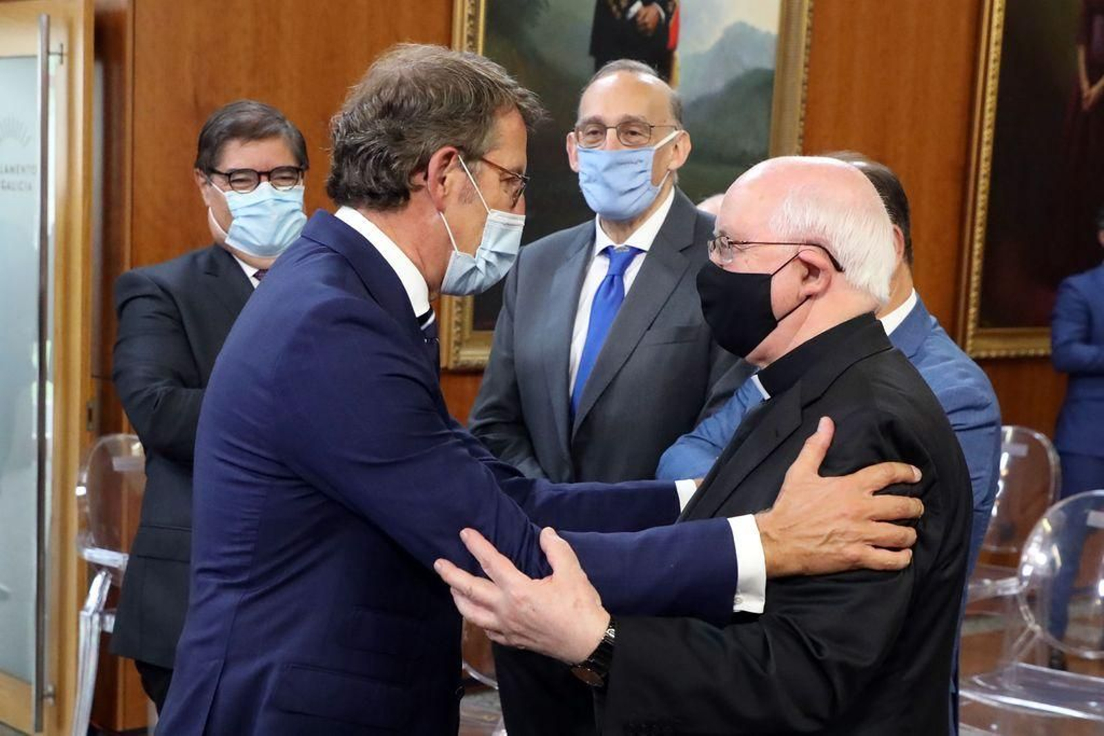 Alberto Núñez Feijóo toma
posesión como presidente de la Xunta