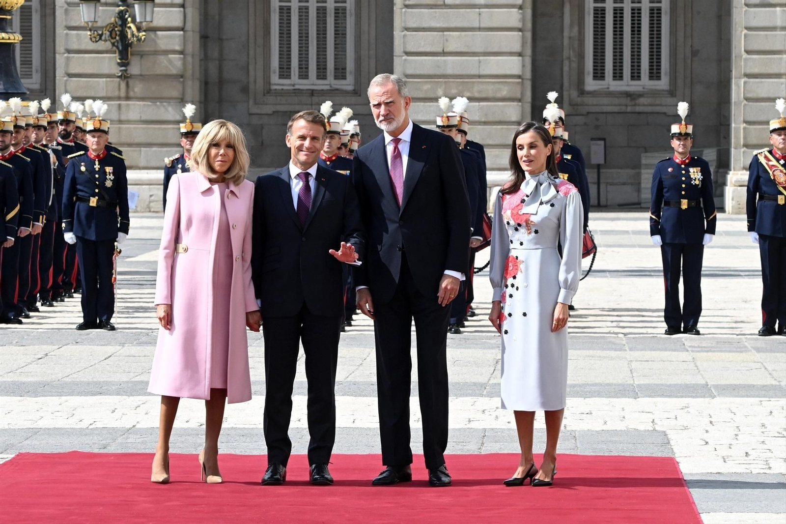 Visita del presidente de Francia, Emmanuel Macron, a España