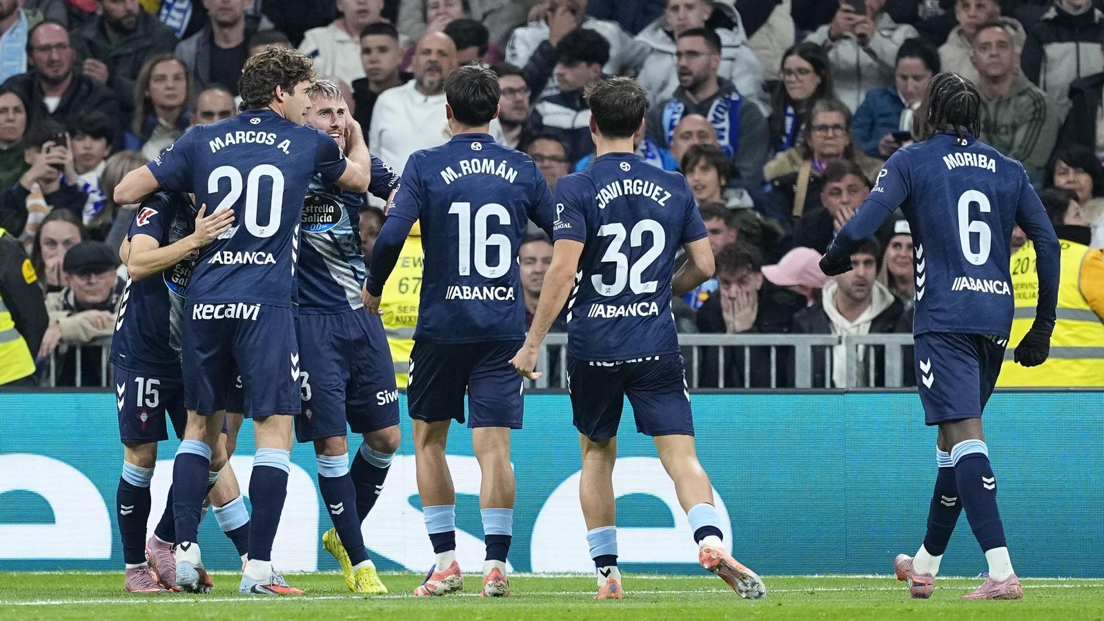 Galería | El Celta regresa al Santiago Bernabéu