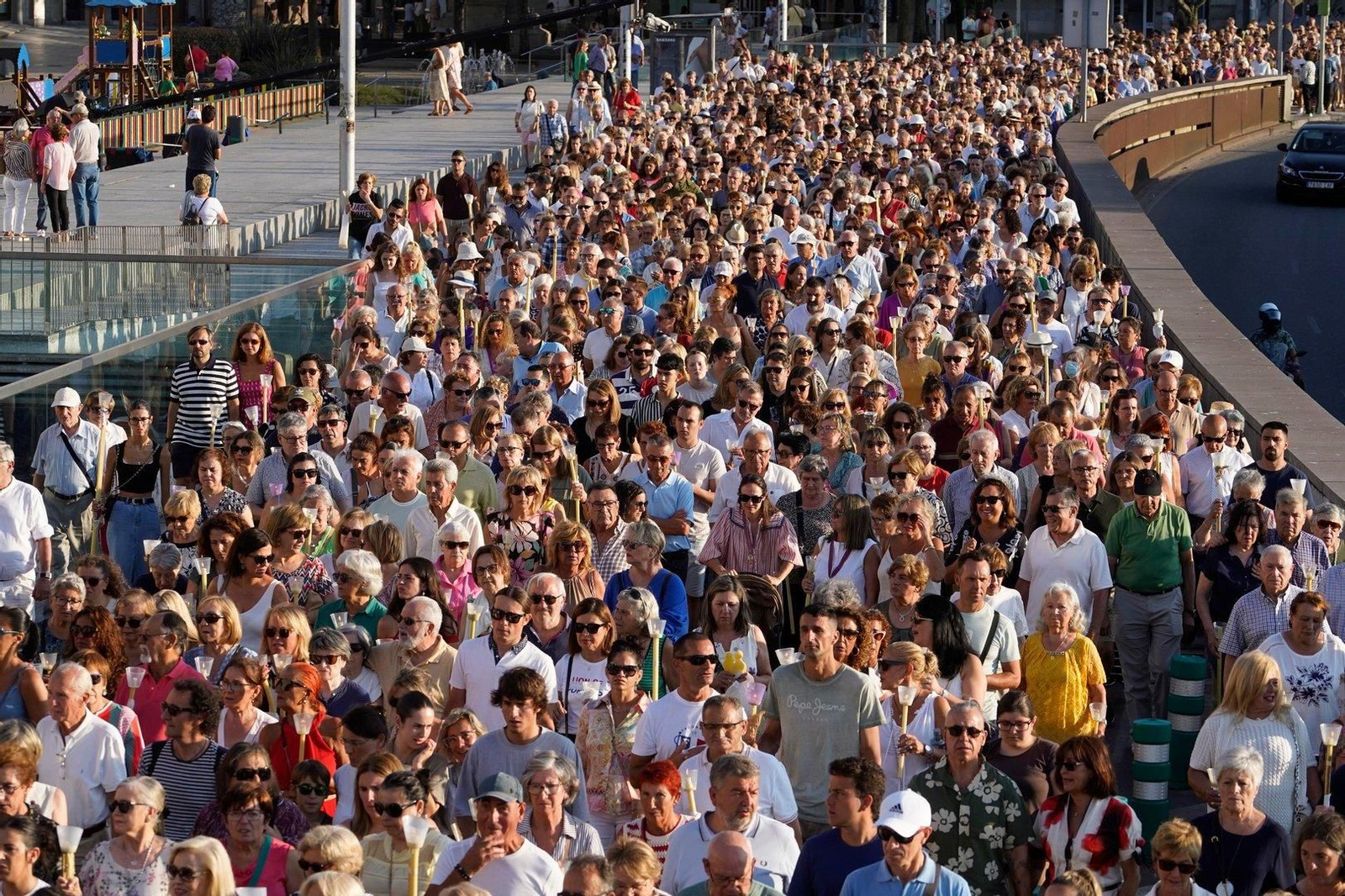 Procesión del Cristo de la Victoria de Vigo.