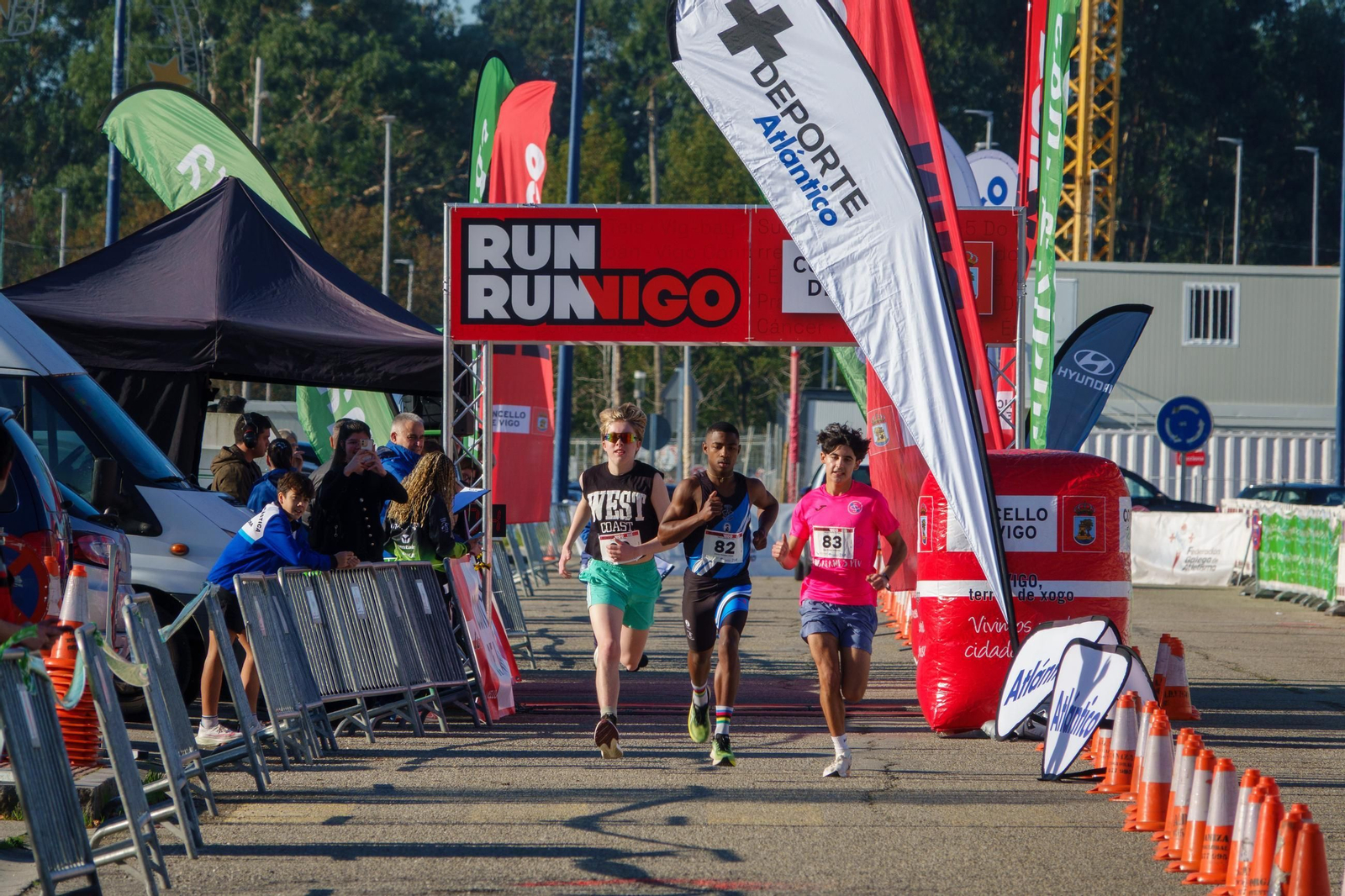 Galería | Pequeños y grandes disfrutan la Milla Cidade de Vigo con +Deporte Atlántico