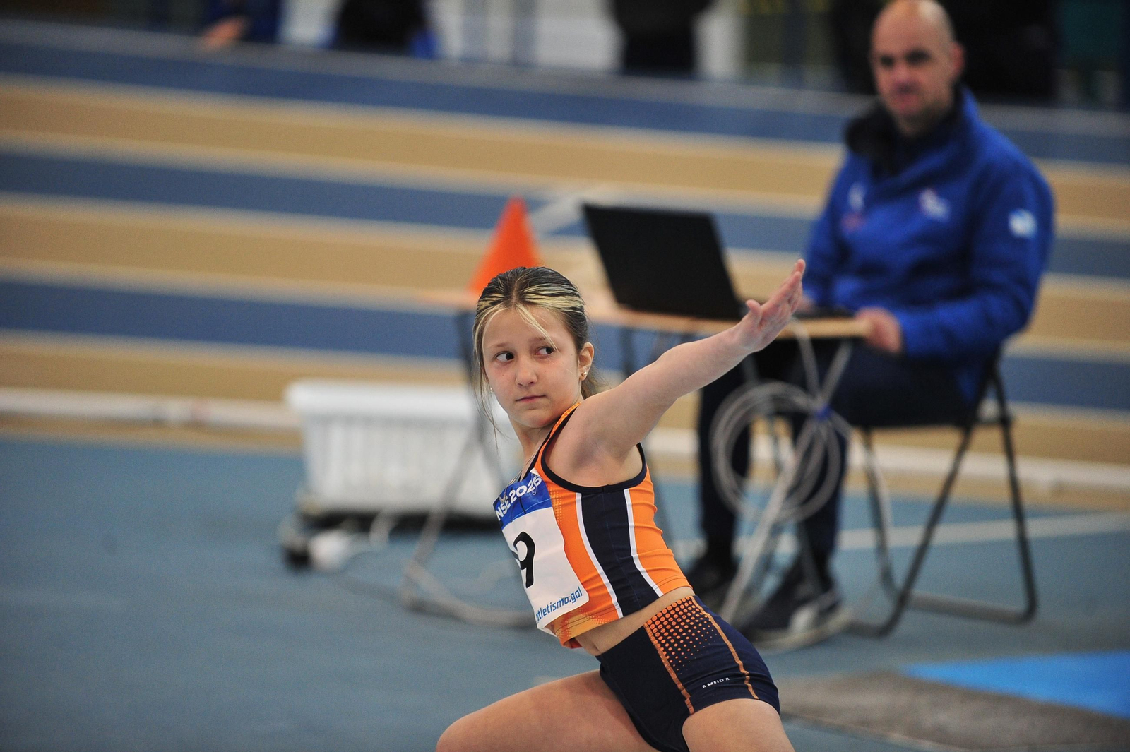 Galería | La cantera del atletismo gallego brilla y disfruta en Expourense