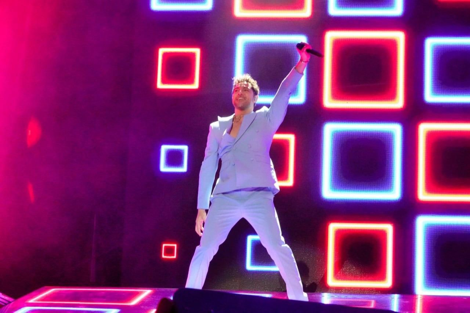 David Bisbal en el concierto de Castrelos. // Vicente Alonso