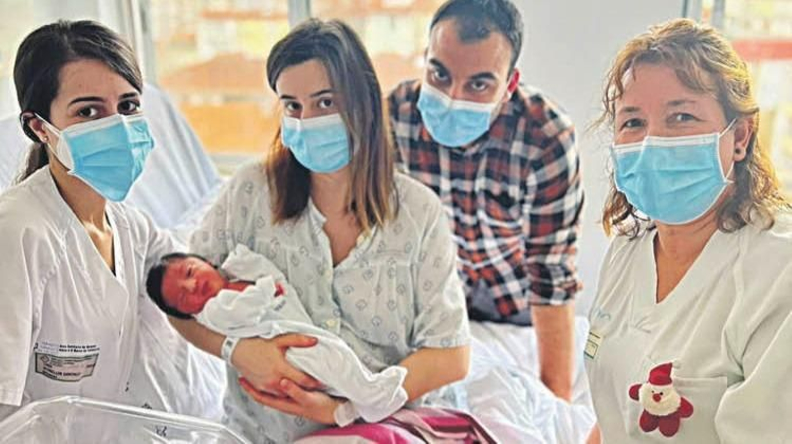 Antía fue la primera ourensana nacida en 2022.