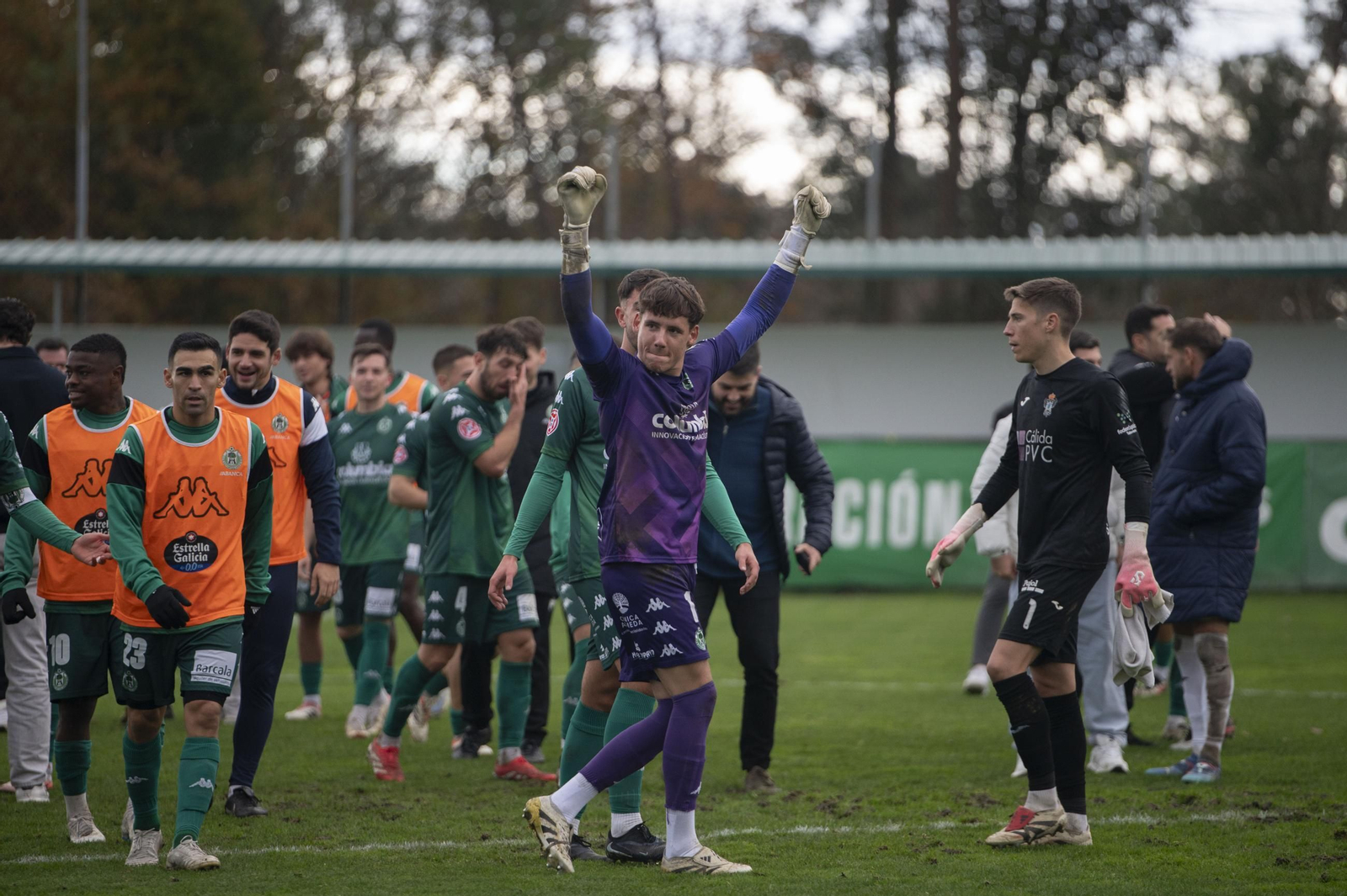 Galería | Espiñedo disfruta de la victoria del Arenteiro que pone fin a la mala racha