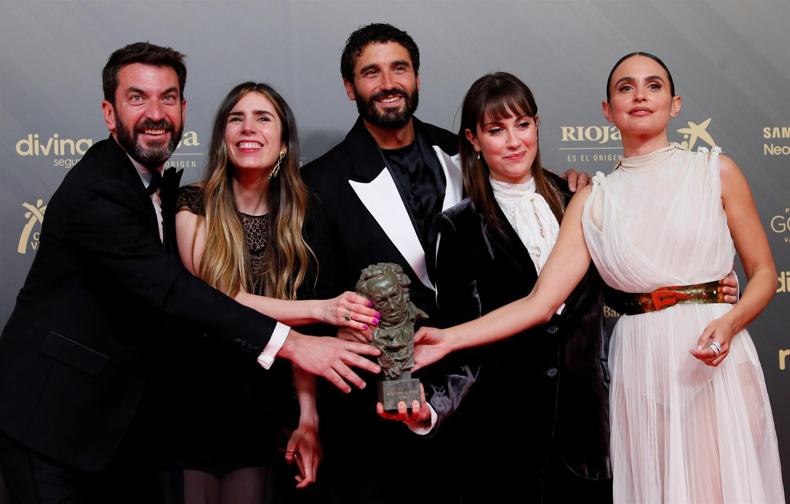 La alfombra roja de la 36ª edición de los Premios Goya. // EFE
