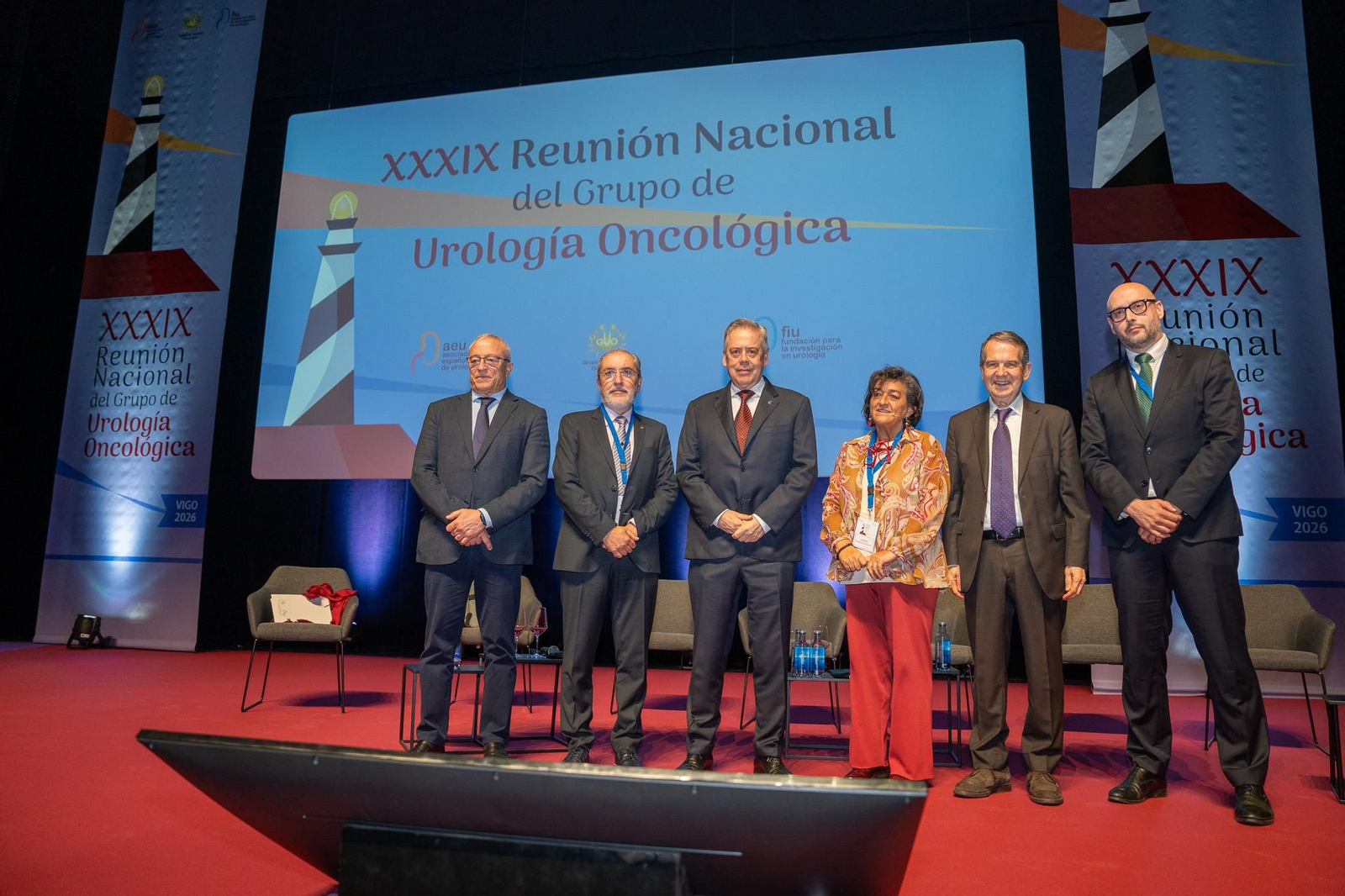 El conselleiro de Sanidade, Antonio Gómez Caamaño, en la cita.