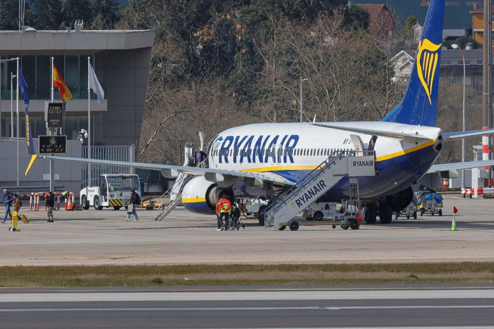 Ryanair no volverá a operar desde hoy en Peinador el vuelo a Londres-Stansted