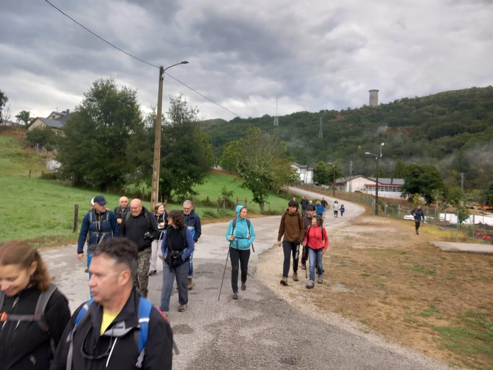 Algunos de los participantes en la actividad decidieron pernoctar en la zona, este fin de semana.