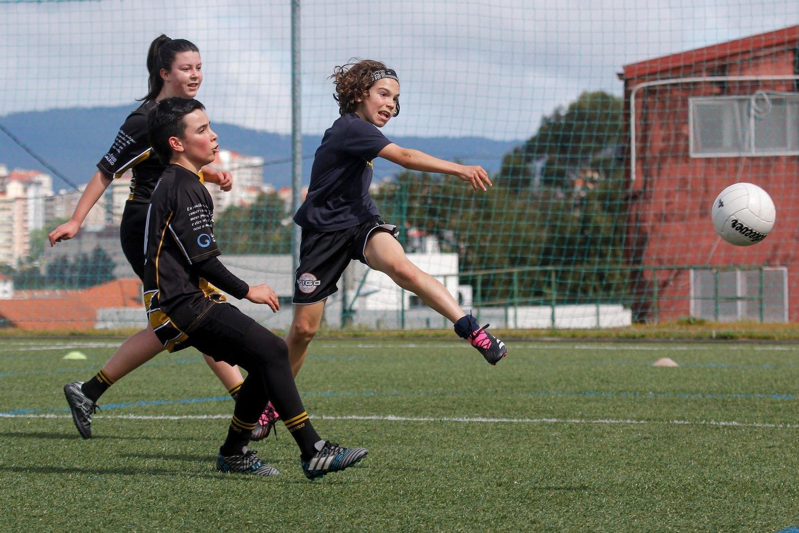 Torneo europeo de fútbol gaélico en Montecastelo.