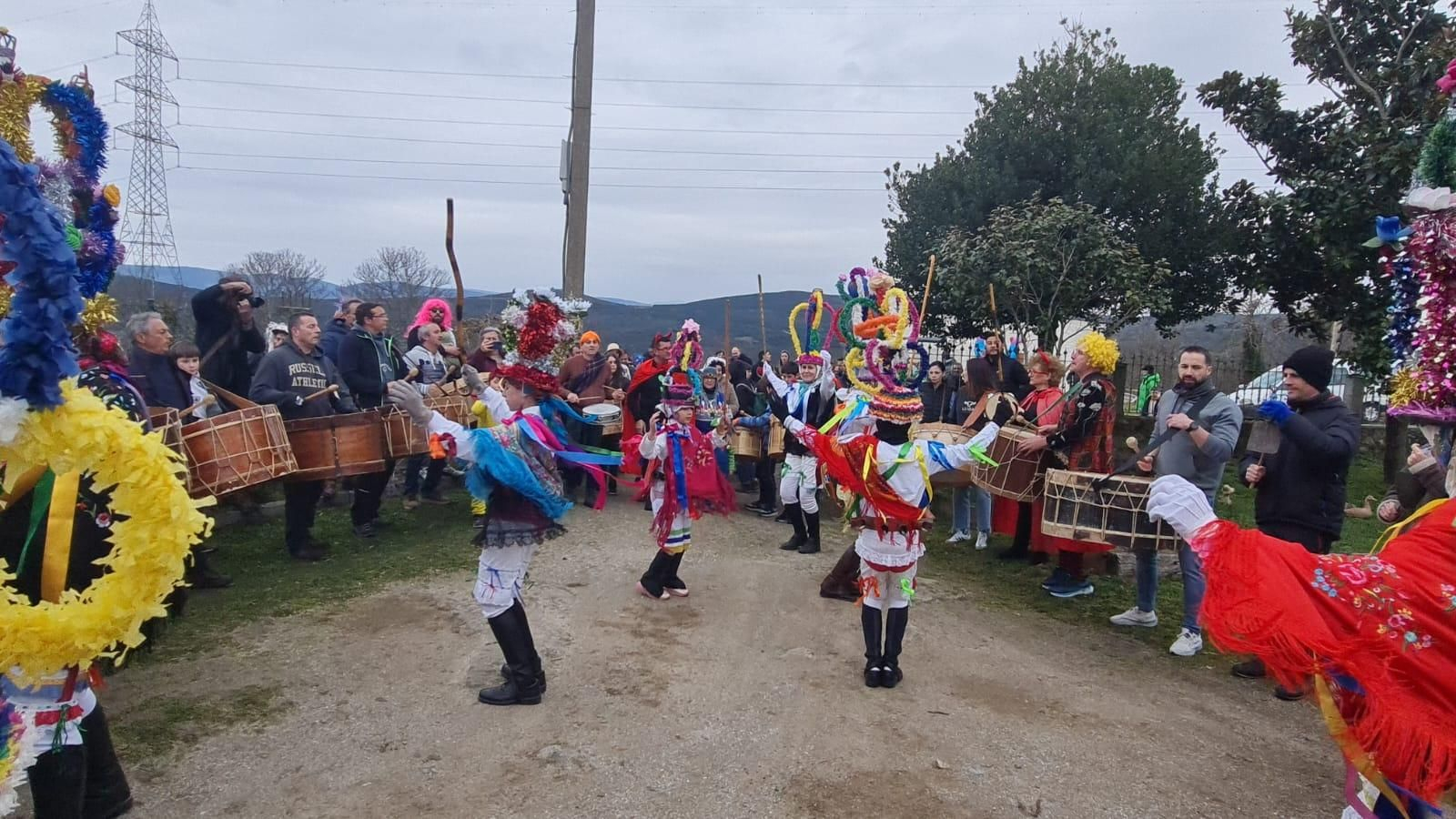 Tradición no domingo gordo de San Martiño