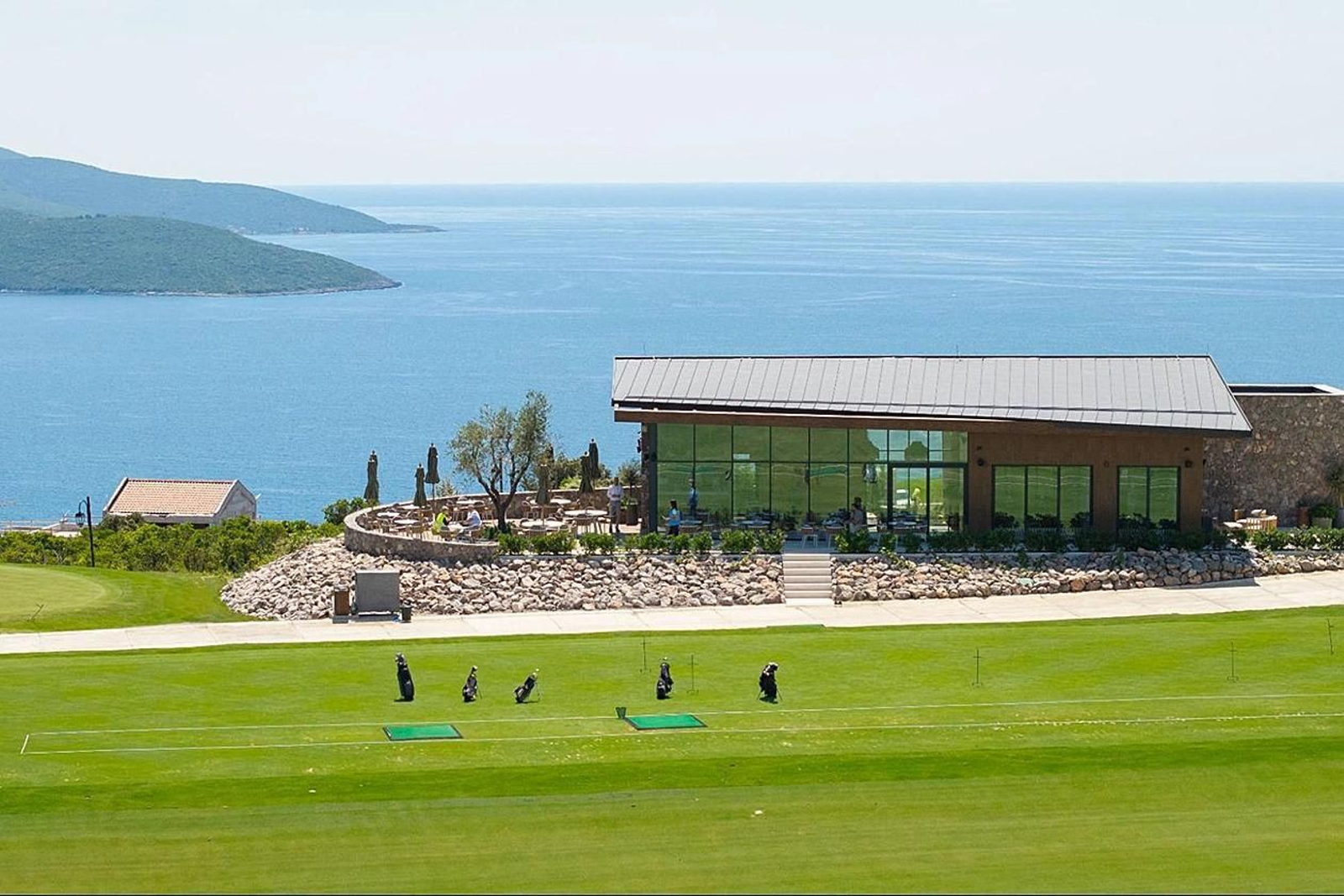 Vista de la urbanización The Peaks en Montenegro