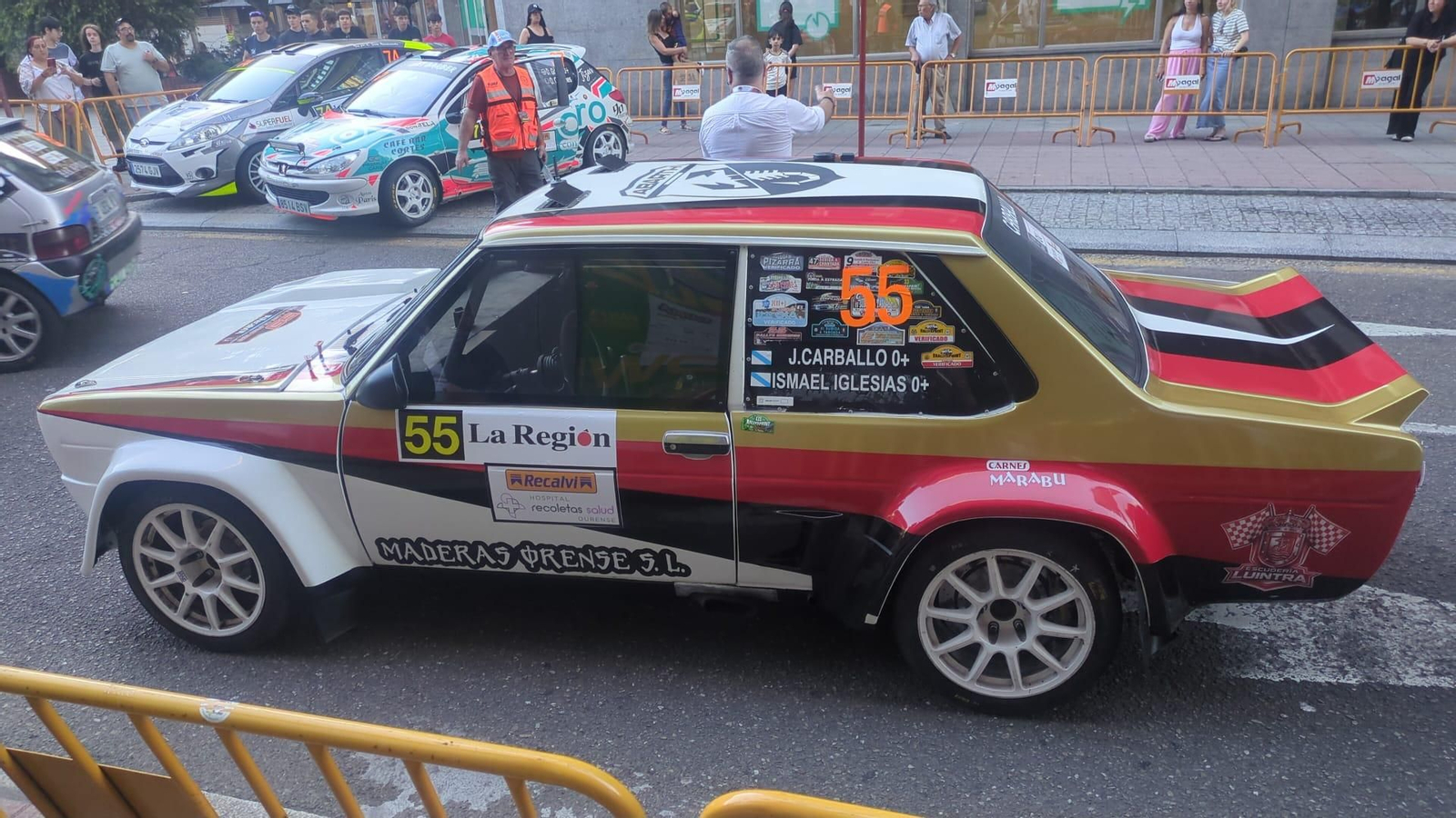 Galería | Arrancan los motores con la ceremonia de inauguración del Rally de Ourense