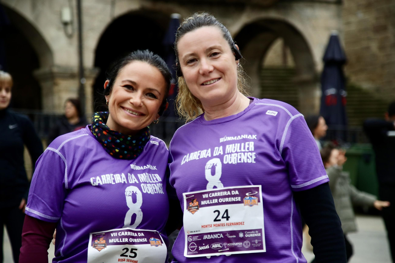 Galería | Ourense se viste de morado para correr la Carreira da Muller