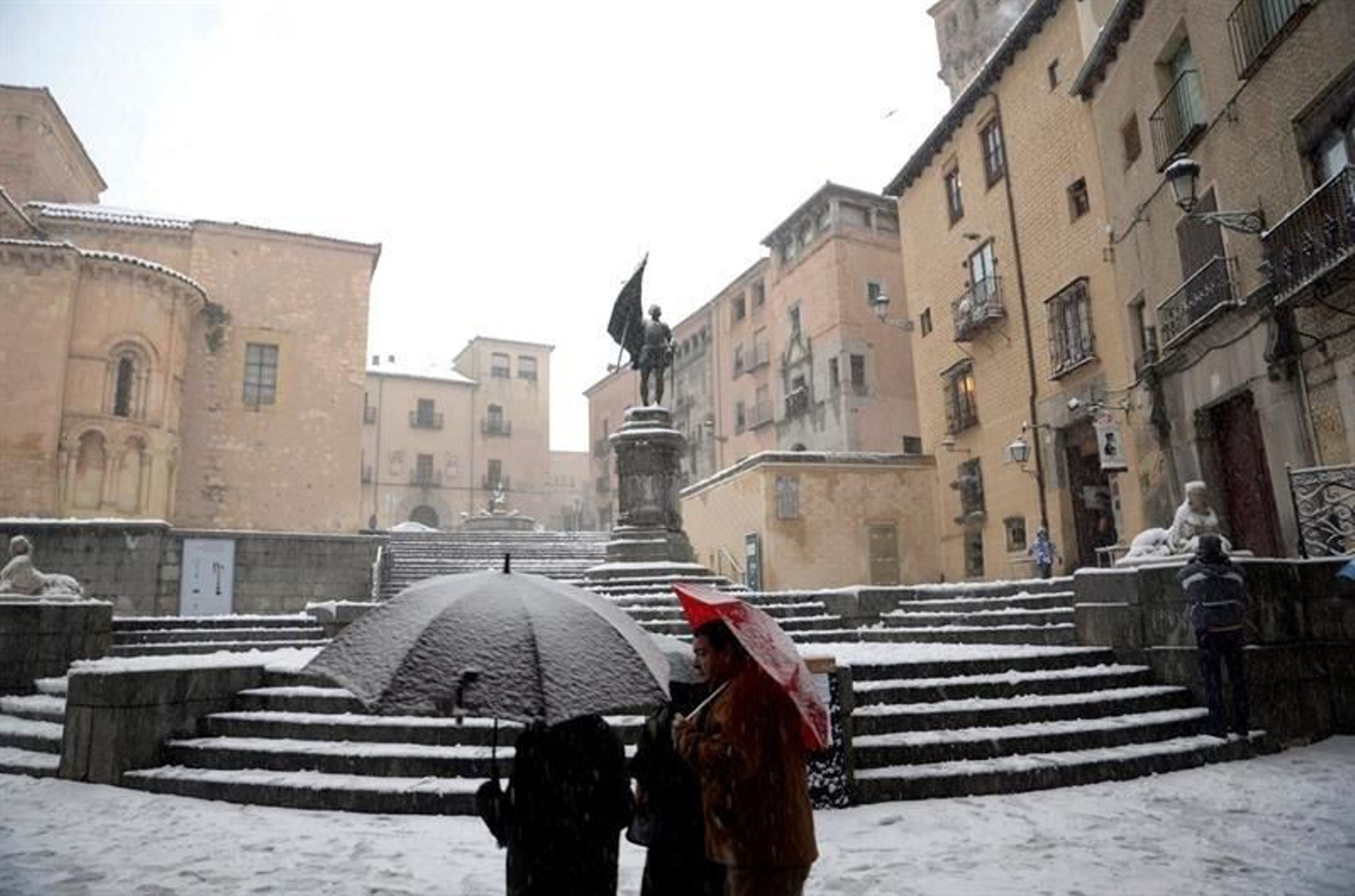 El temporal de nieve en España 01