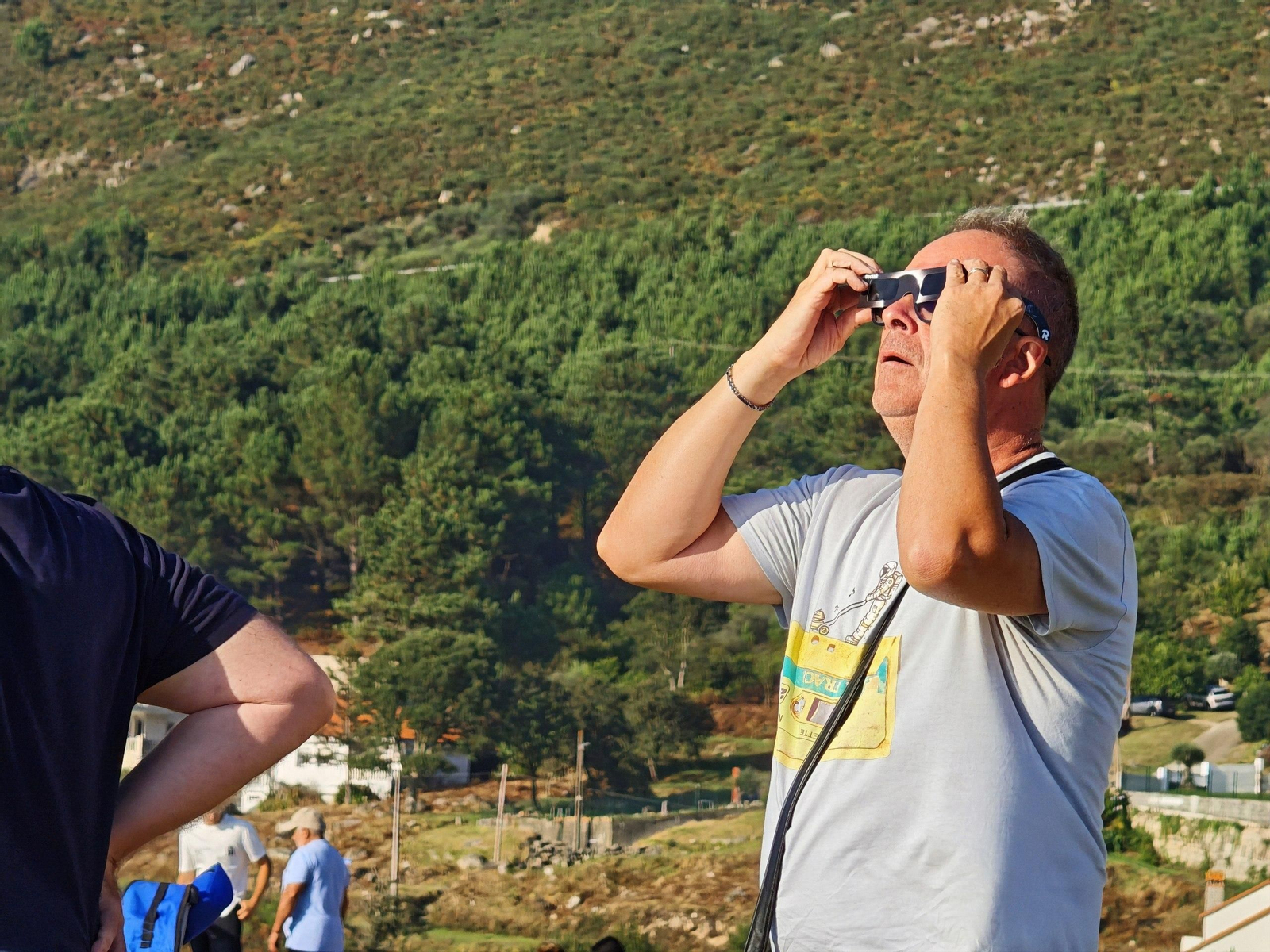 Galería | Así vivió Vigo y su área el histórico eclipse total