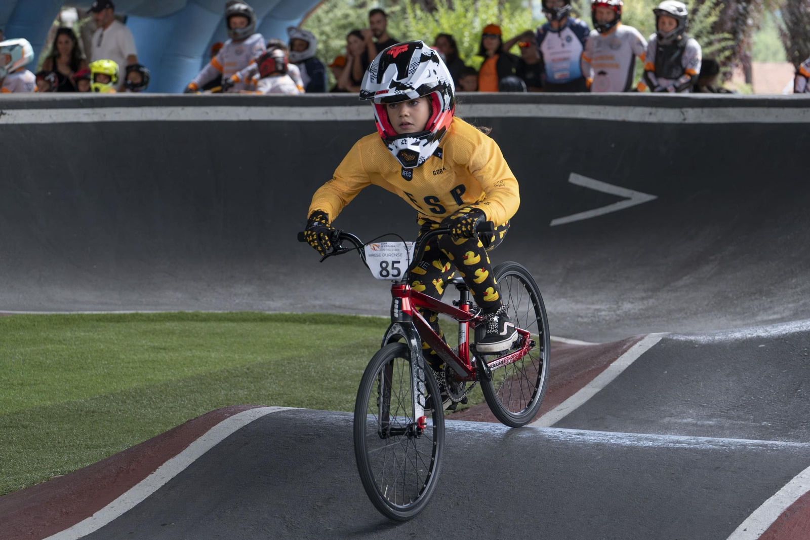 La Copa de España de pump track hizo parada en  Pereiro de Aguiar