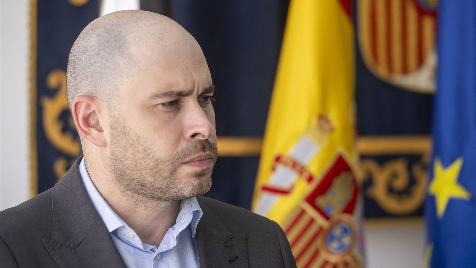 El delegado del Gobierno en Ceuta, Miguel Ángel Pérez Triano, en una imagen de archivo.