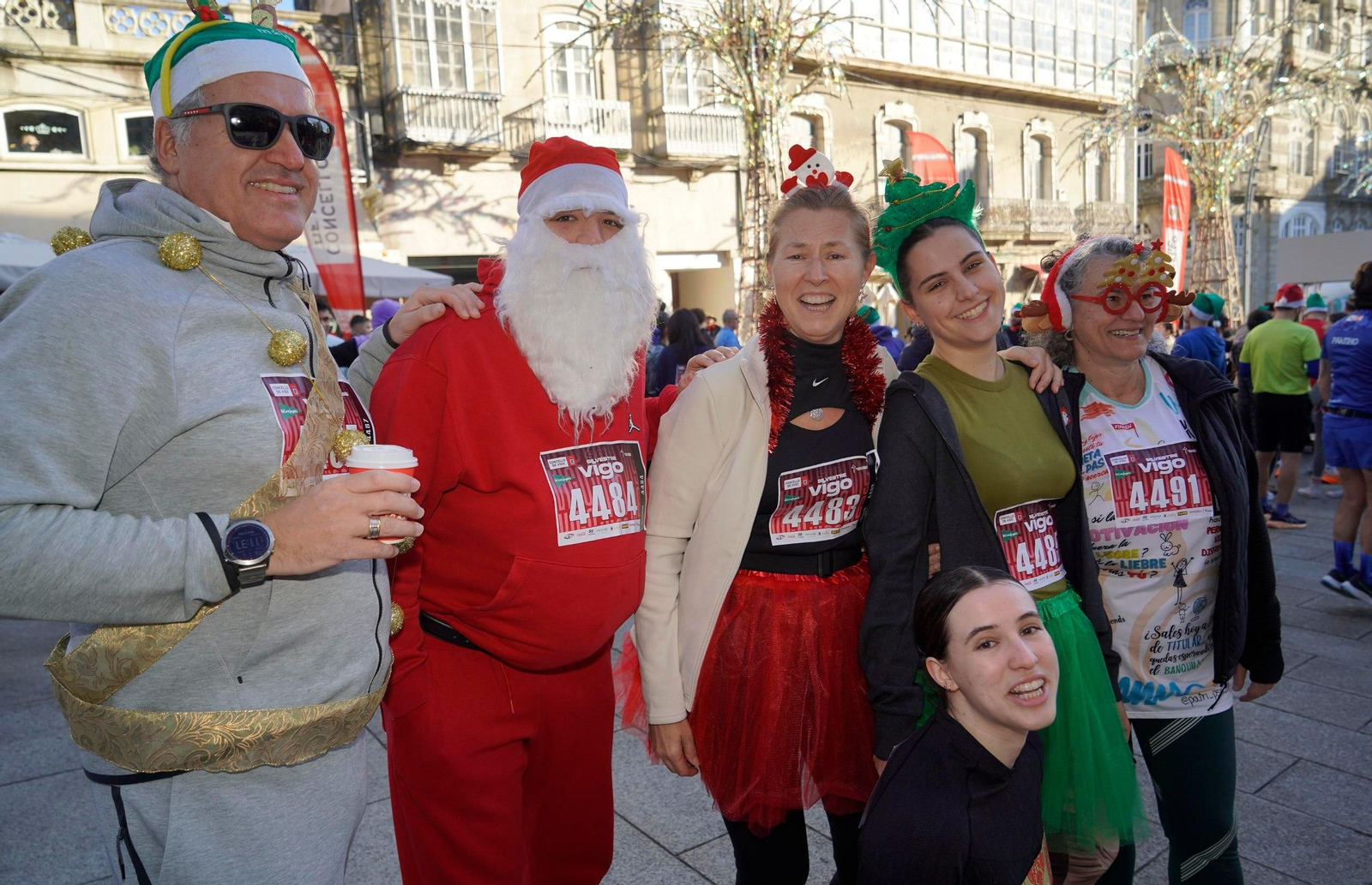 Galería | Disfraces y atletismo en la San Silvestre de Vigo 2025