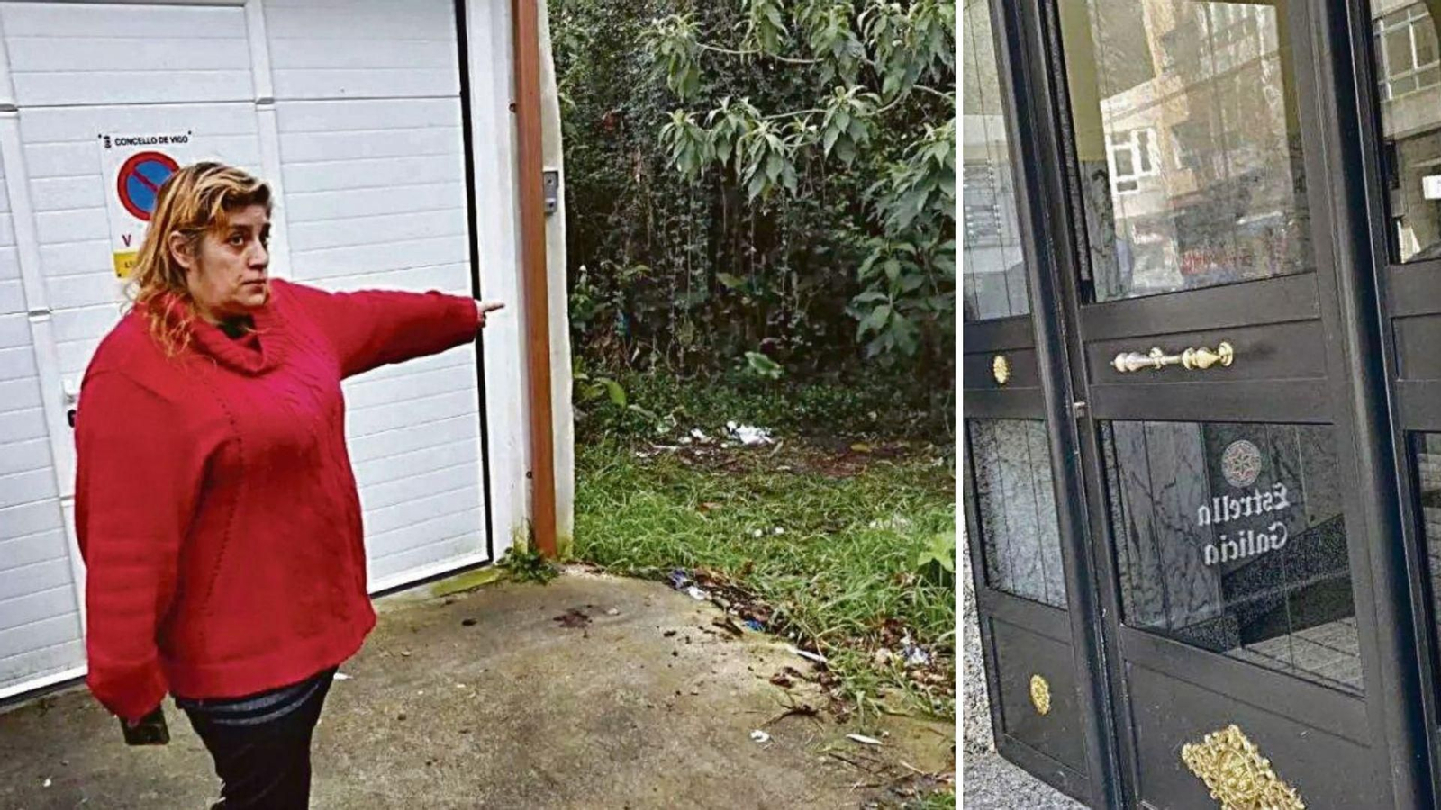 La vecina del inmueble situado junto al descampado de Espedrigada mostraba en su día dónde apareció la maleta. La víctima y el acusado residían en la avenida de la Florida.