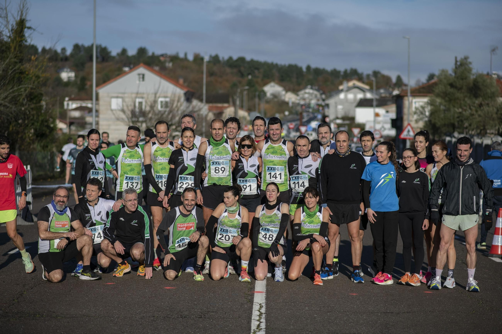 Galería | San Cibrao celebra una edición más de su carrera navideña