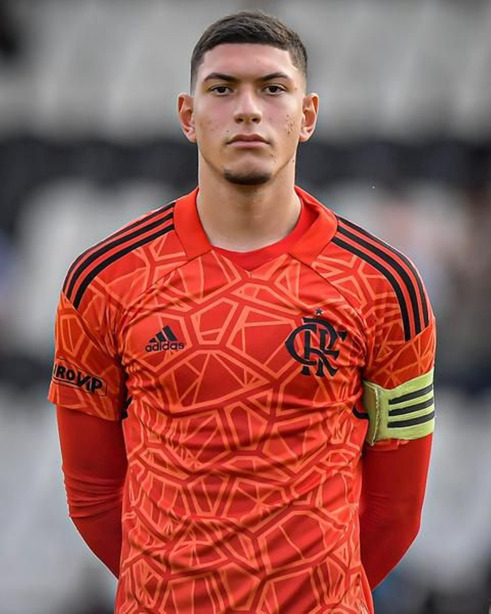 Caio Barone, portero del Flamengo.