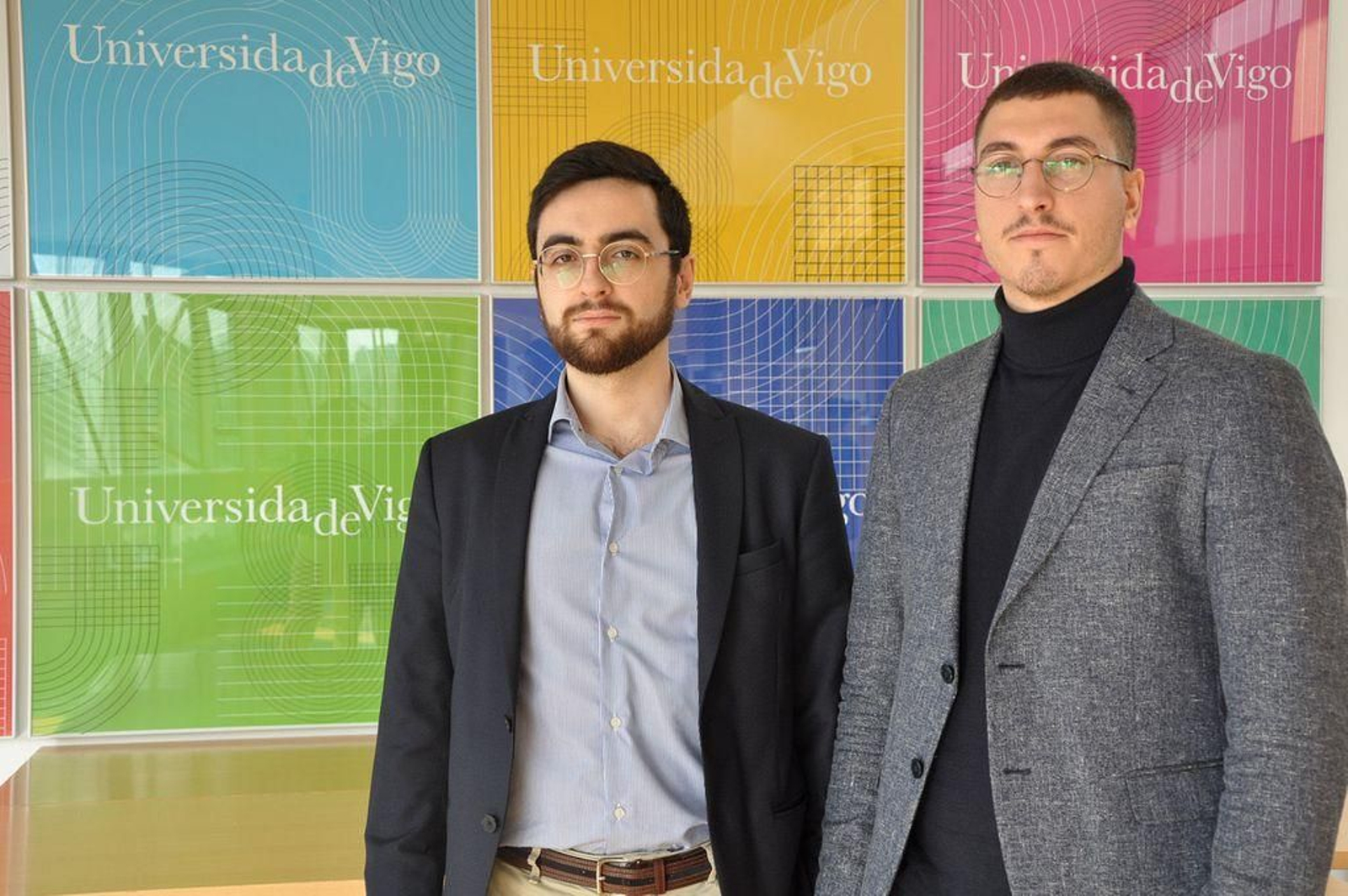 Gelo Cubreiro y Alberto Goitia, máster en Ingeniería Industrial.