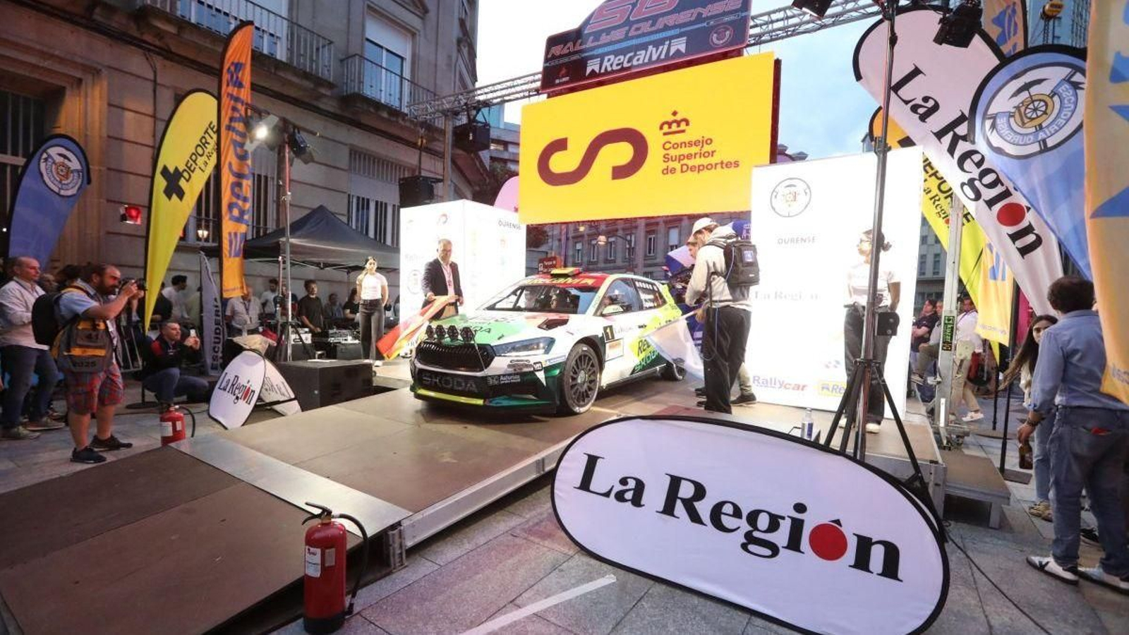 Cohete Suárez toma la salida de un Rally de Ourense en el que aspira a repetir la victoria de 2024.