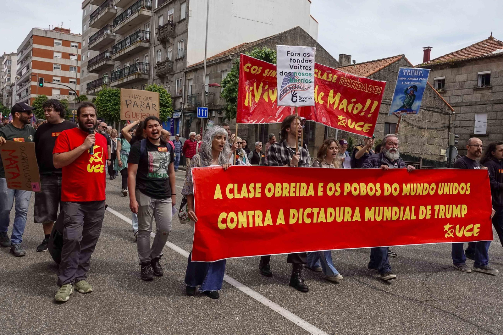 Galería | Jornada de reivindicaciones por el Día del Trabajador en Vigo