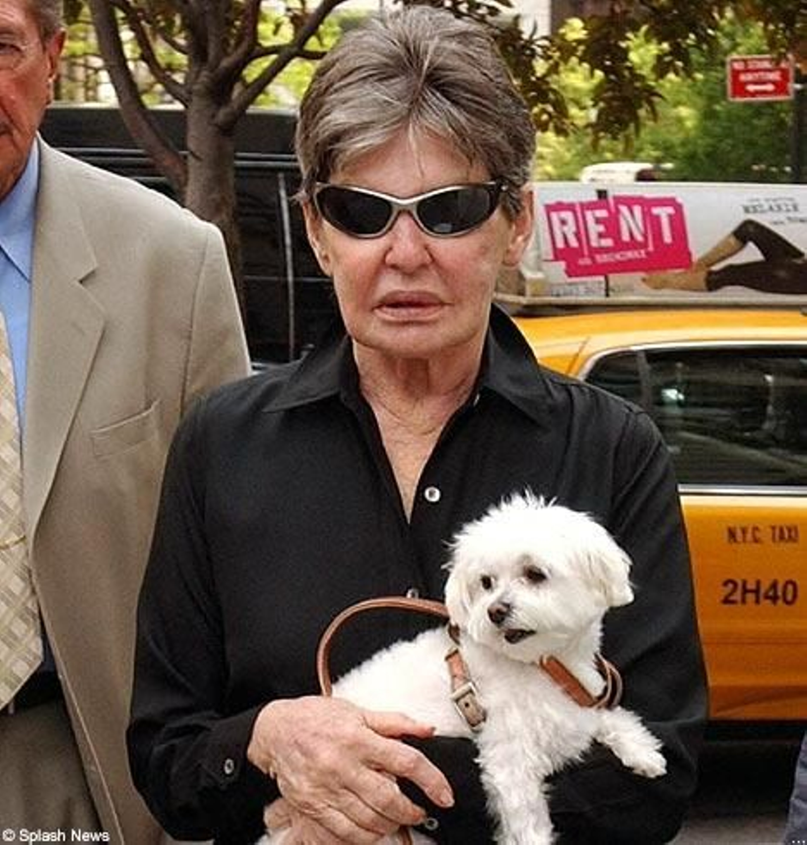 Leona Helmsley y la perra heredera.