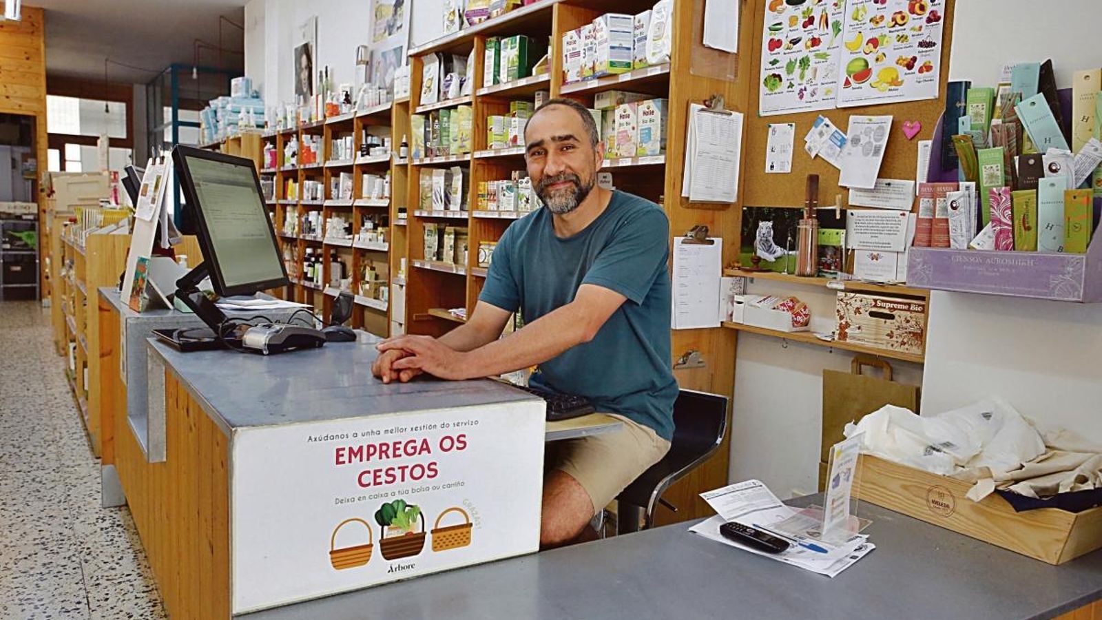 Candido es miembro de la cooperativa Árbore que está activa desde 2001.