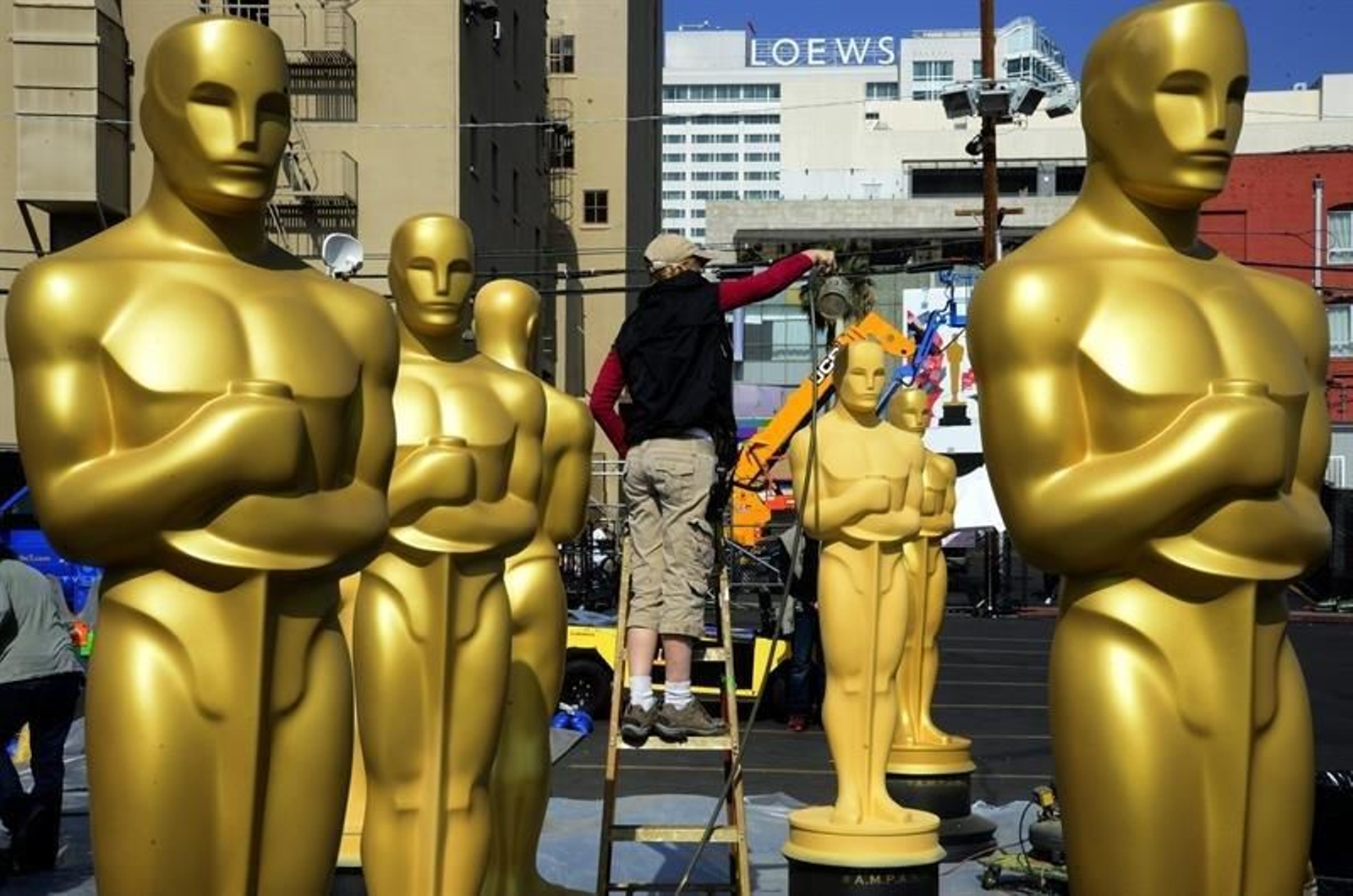 Los Oscar, a punto.