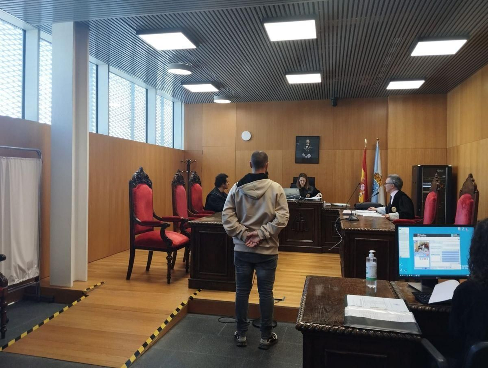 Álvaro José G.T. se confesó culpable en el Penal 1.