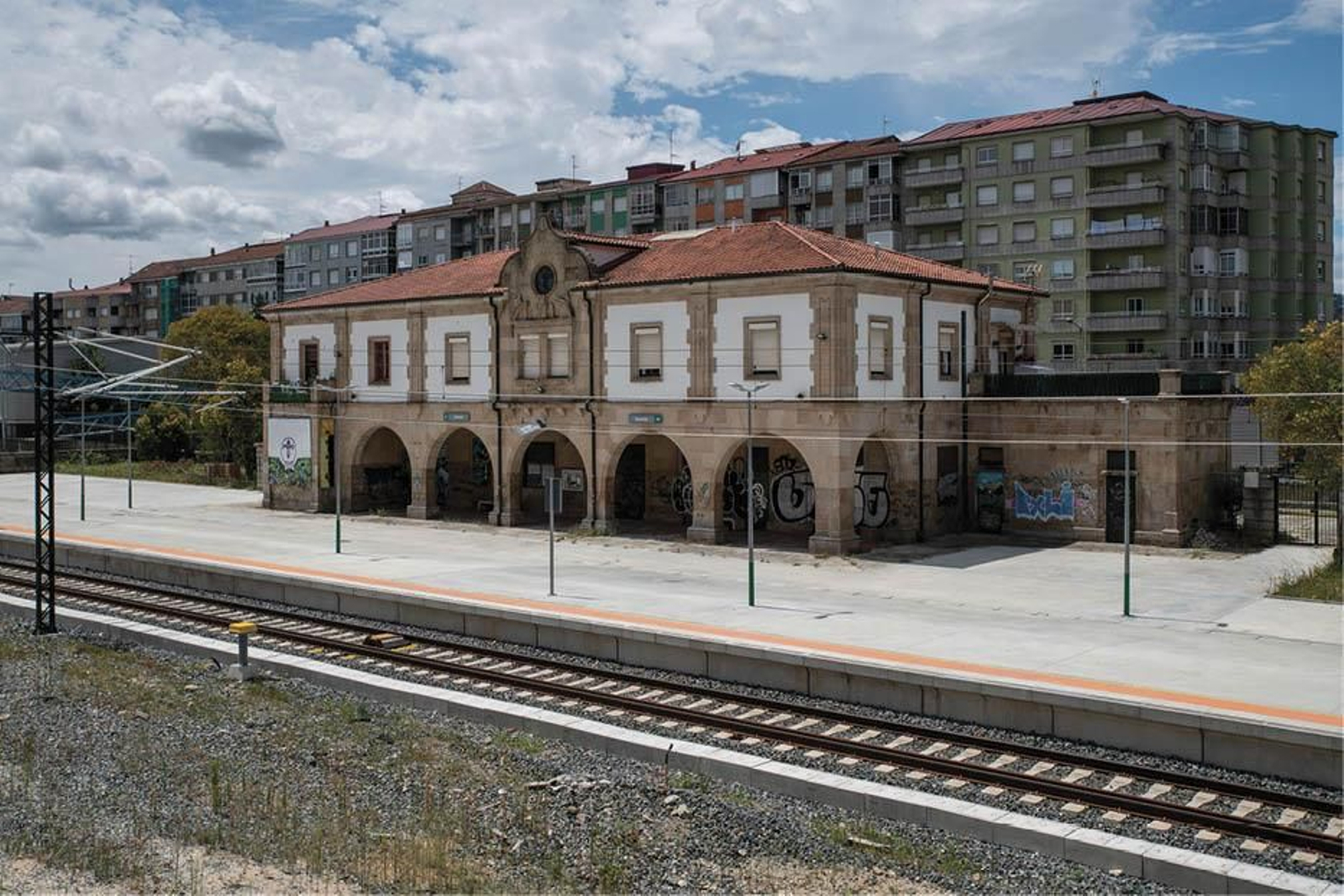 Edificio de la estación de San Francisco, que albergará el centro de control. // Óscar Pinal