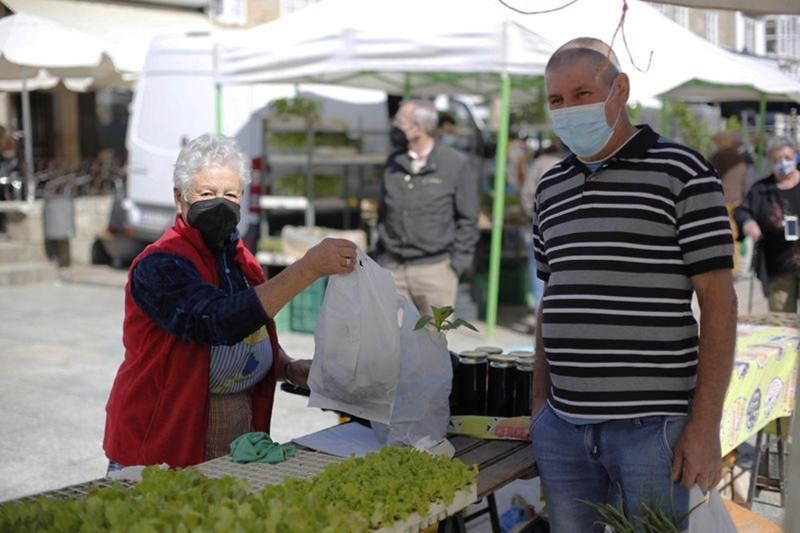 La feria en Celanova (XESÚS FARIÑAS).