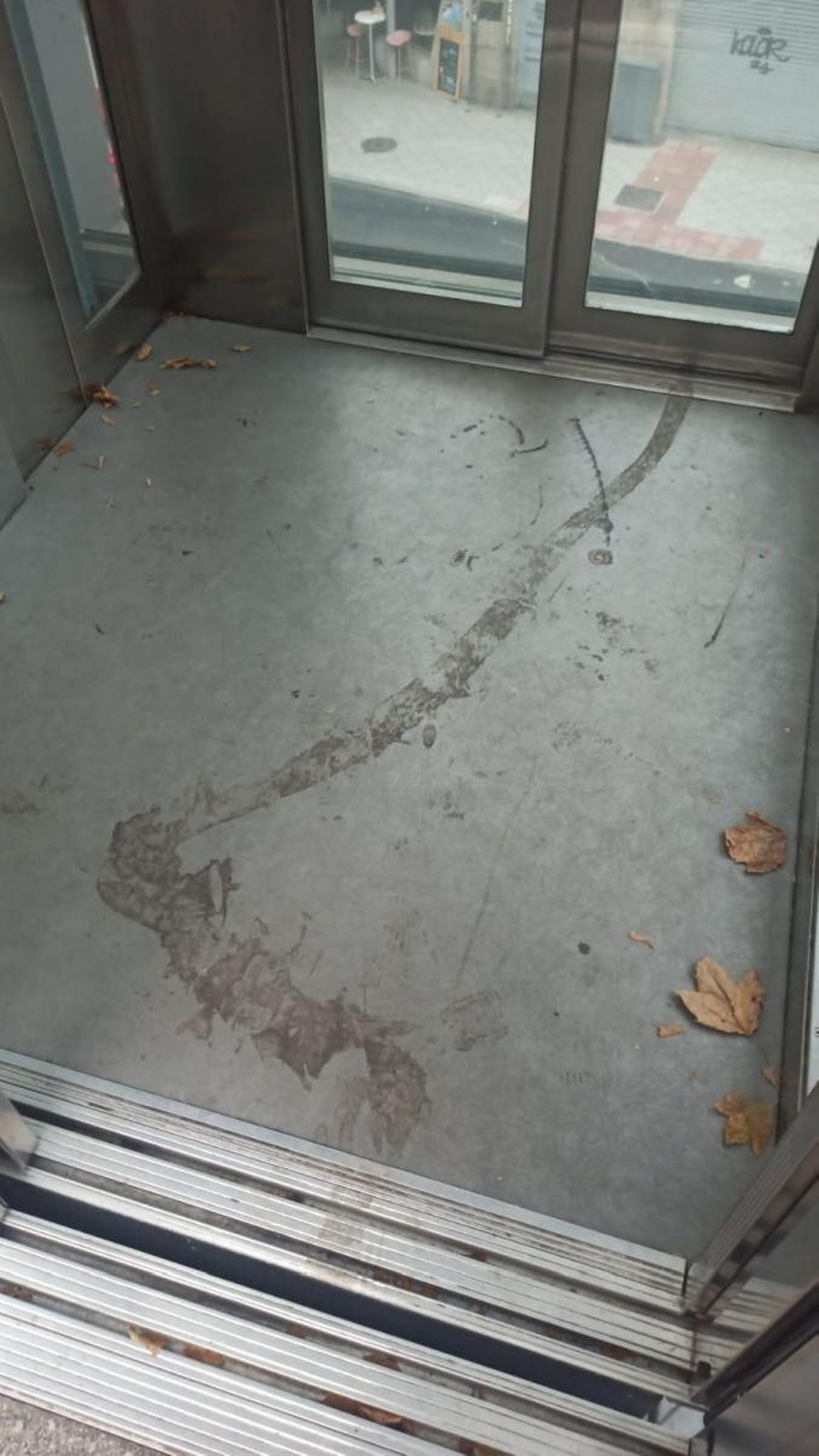 Pelín sucio, o ascensor de Progreso